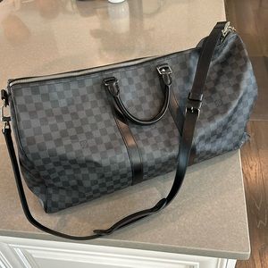 Louis Vuitton Keepall Bandouliere 55 - in Damier Geant Canvas
